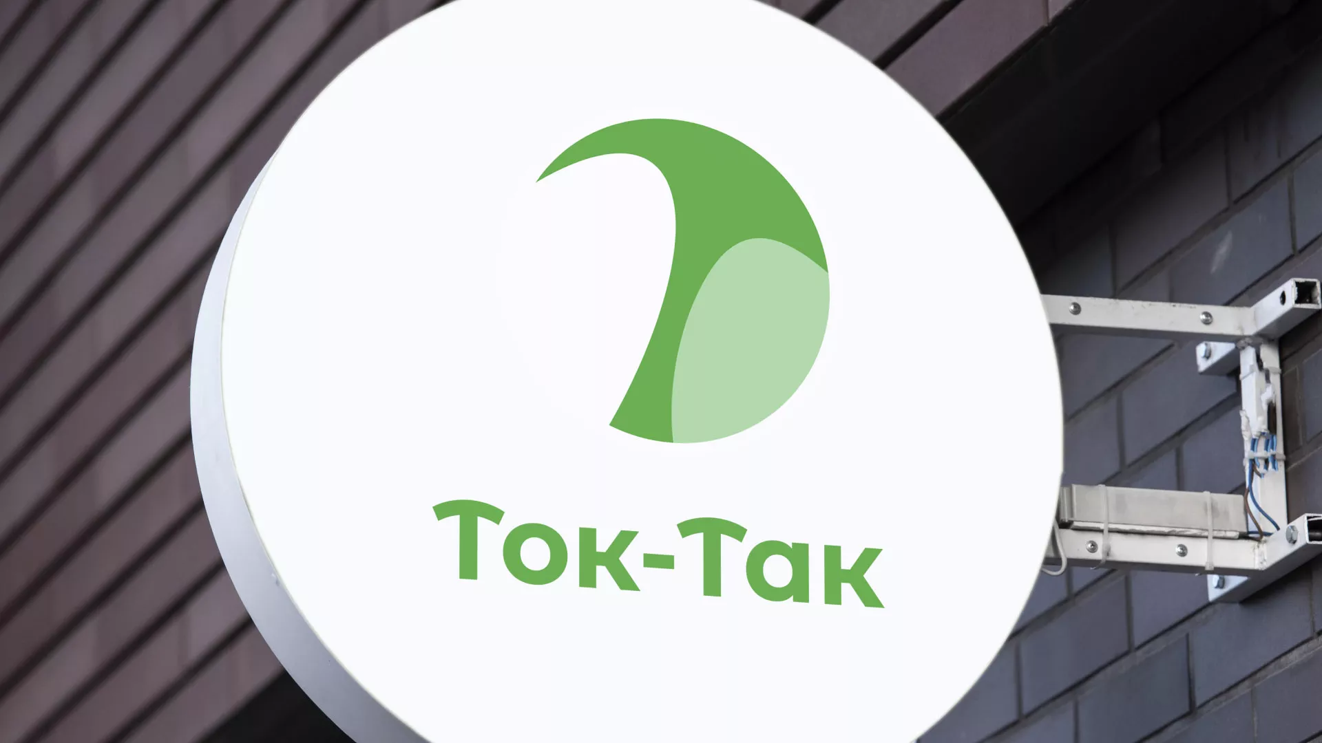 Разработка логотипа аутсорсинговой компании «Ток-Так» в Новомосковске